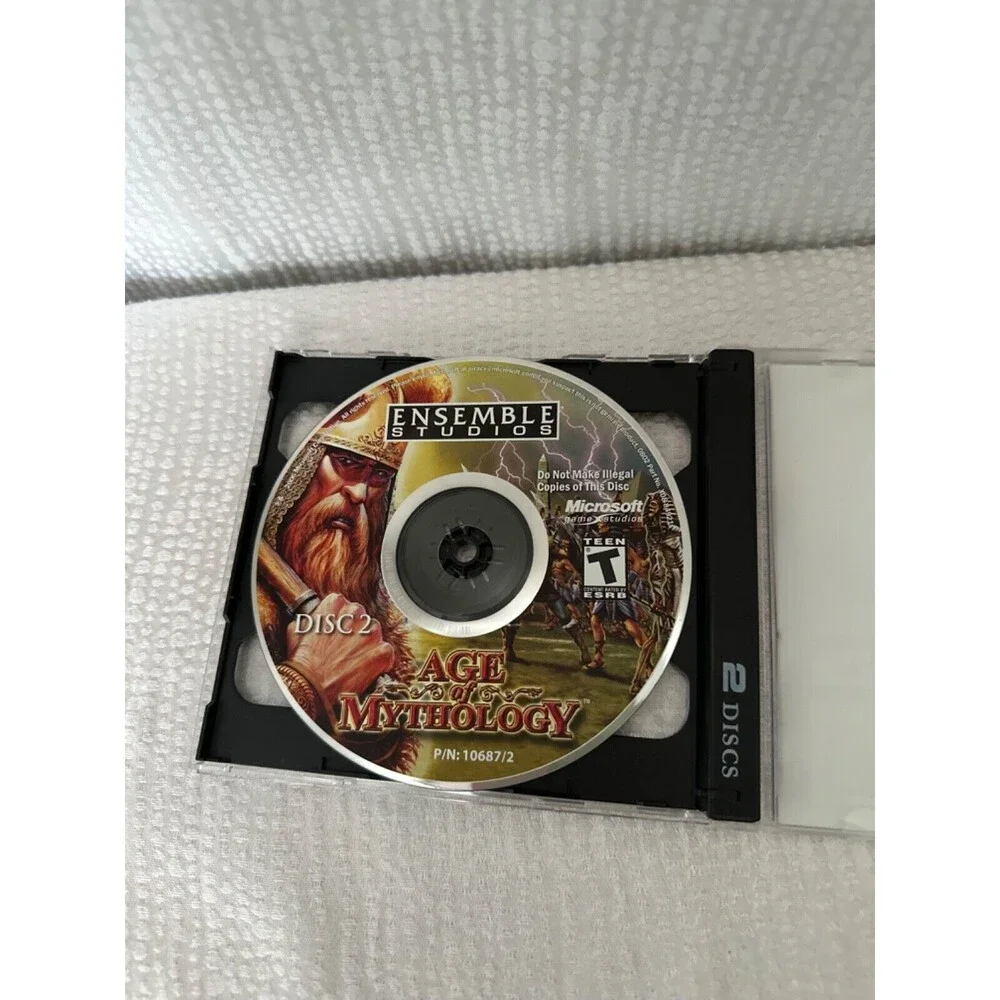 Age of Mythology From the Creators of Age of Empires I & II, PC, 2006 W MANUAL